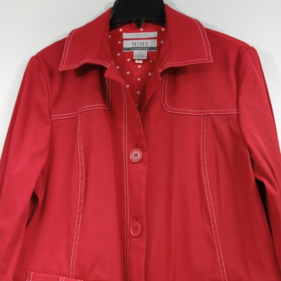 Nine & Co Stretch Dress Coat - Picture 3 of 7